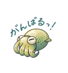 イカたちのまいにち（個別スタンプ：11）