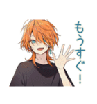 わんこ系ギャル男★待ち合わせ用（個別スタンプ：7）