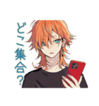 わんこ系ギャル男★待ち合わせ用（個別スタンプ：9）