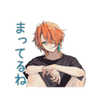 わんこ系ギャル男★待ち合わせ用（個別スタンプ：10）
