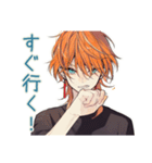 わんこ系ギャル男★待ち合わせ用（個別スタンプ：21）