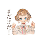 英語学習★クラシカルメイド（個別スタンプ：25）