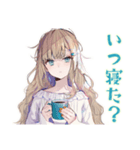 ふんわり女子の丁寧じゃない暮らし（個別スタンプ：15）