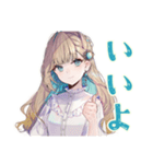 ふんわり女子の丁寧じゃない暮らし（個別スタンプ：28）