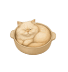 わが家の鍋ねこ（個別スタンプ：36）
