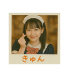 面白い＆可愛いコンカフェ嬢ポラロイド写真（個別スタンプ：8）