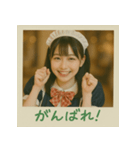面白い＆可愛いコンカフェ嬢ポラロイド写真（個別スタンプ：10）