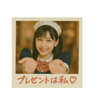 面白い＆可愛いコンカフェ嬢ポラロイド写真（個別スタンプ：23）