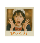 面白い＆可愛いコンカフェ嬢ポラロイド写真（個別スタンプ：26）