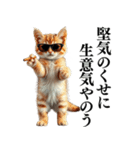 【ネタ・爆笑】極道のヤクザになった子猫（個別スタンプ：30）