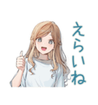労いの優しいお姉さん♡スタンプ（個別スタンプ：20）