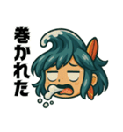 サーファー夏波(サーフィン)……..（個別スタンプ：7）