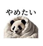 【無気力】パンダーク（個別スタンプ：30）