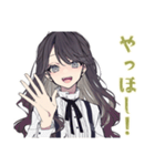 ボクっ娘リボン女子のグルチャ（個別スタンプ：7）