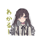 ボクっ娘リボン女子のグルチャ（個別スタンプ：14）