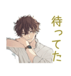 ゆるシャツ男子の毎日挨拶★（個別スタンプ：20）
