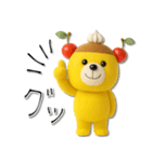 mottoのくまっプリン（チェリーのせ）♪（個別スタンプ：16）