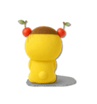 mottoのくまっプリン（チェリーのせ）♪（個別スタンプ：31）
