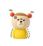mottoのくまっプリン（チェリーのせ）♪（個別スタンプ：39）