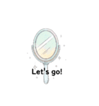 文字ありver. 夢かわいいパステルスタンプ（個別スタンプ：28）