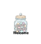 文字ありver. 夢かわいいパステルスタンプ（個別スタンプ：29）