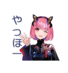 ロボ娘の毎日★あいさつ（個別スタンプ：2）