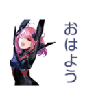 ロボ娘の毎日★あいさつ（個別スタンプ：4）