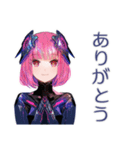 ロボ娘の毎日★あいさつ（個別スタンプ：10）