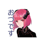 ロボ娘の毎日★あいさつ（個別スタンプ：20）