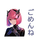 ロボ娘の毎日★あいさつ（個別スタンプ：22）