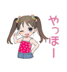 毎日挨拶★元気な女児（個別スタンプ：2）