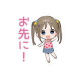 毎日挨拶★元気な女児（個別スタンプ：25）