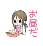 毎日挨拶★元気な女児（個別スタンプ：35）