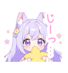 ナイトドリームな狐の女の子スタンプ（個別スタンプ：24）