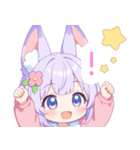ナイトドリームな狐の女の子スタンプ（個別スタンプ：31）