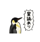 【動く】ふるえるペンギン（個別スタンプ：19）