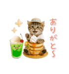 ▶動く癒しにゃんこの「夏」の毎日（個別スタンプ：12）