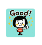 毎日使える☆ゆるかわガールスタンプ（個別スタンプ：31）