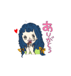 前髪ぱっつん女の子の日常（個別スタンプ：6）