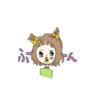 前髪ぱっつん女の子の日常（個別スタンプ：12）