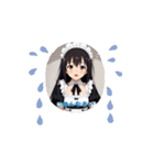 動くメイドスタンプ（個別スタンプ：10）