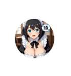 動くメイドスタンプ（個別スタンプ：16）
