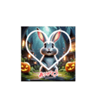 ❤️かわいいハロウィン❤️動物の魔女❤️（個別スタンプ：2）