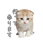 先輩に送れるネコスタンプ（個別スタンプ：6）