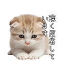 先輩に送れるネコスタンプ（個別スタンプ：10）