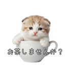 先輩に送れるネコスタンプ（個別スタンプ：18）