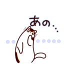 和風猫＜毎日使える16＞（個別スタンプ：5）