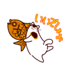 和風猫＜毎日使える16＞（個別スタンプ：27）