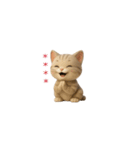 キジトラ・もふもふエモーション（個別スタンプ：15）