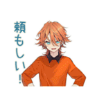 褒めまくり★わんこ系ギャル男（個別スタンプ：12）